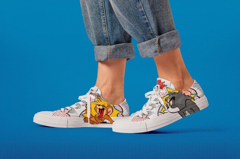 tom and jerry chuck taylors