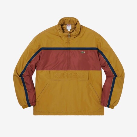 supreme x lacoste windbreaker