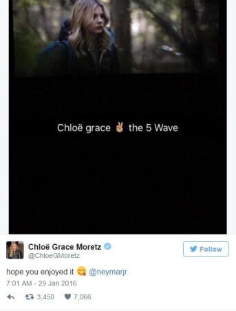 超殺女克蘿伊Chloe Moretz與巴西球星內馬爾Neymar爆曖昧戀曲, 名人新聞-VOGUE時尚網