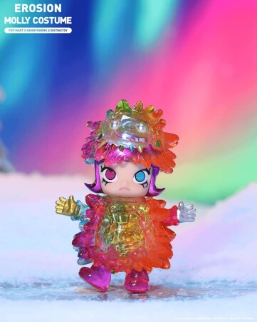 公仔迷必收！POPMART Molly X INSTINCTOY 太久保設計款盲盒登場，茉莉